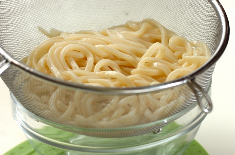 時短で簡単！肉味噌うどん by山下 和美さんの下準備2