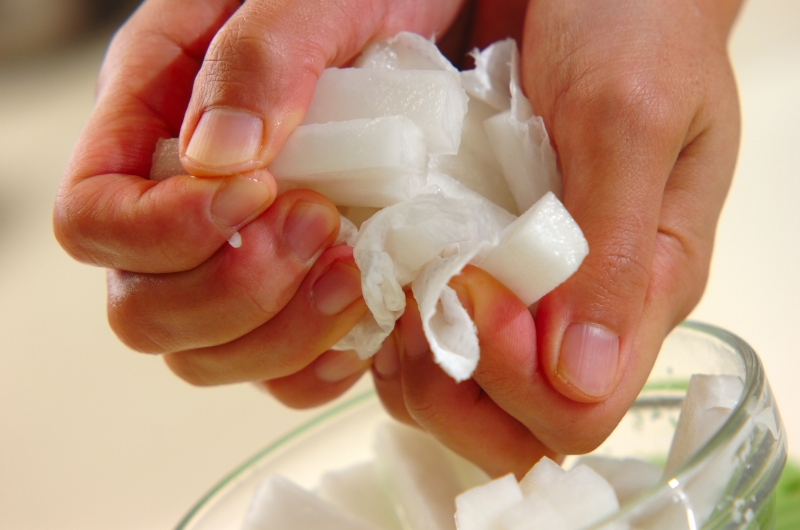 大根の甘酢漬けの作り方1