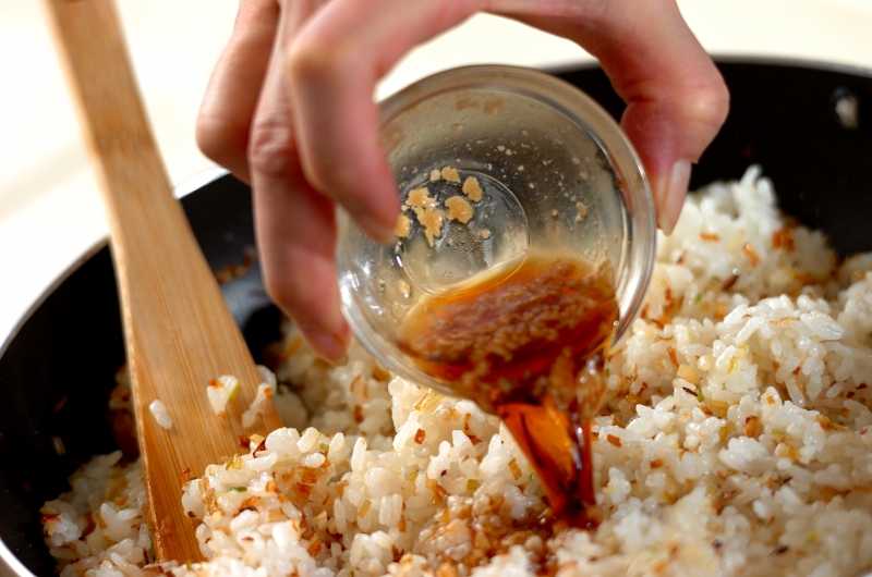 香味チャーハンの作り方の手順2