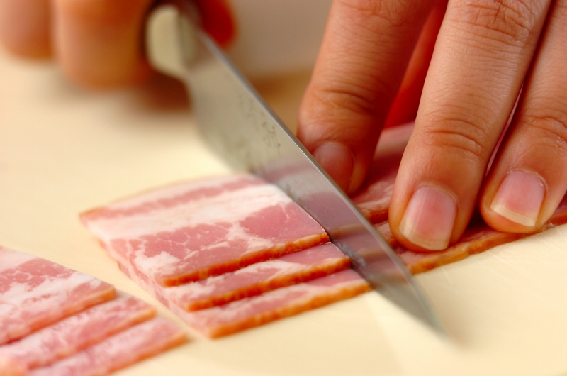 カボチャのカレー炒めの作り方の手順1