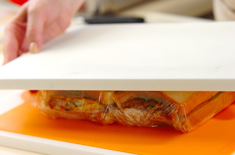 具だくさん卵焼きのサンドイッチの作り方6