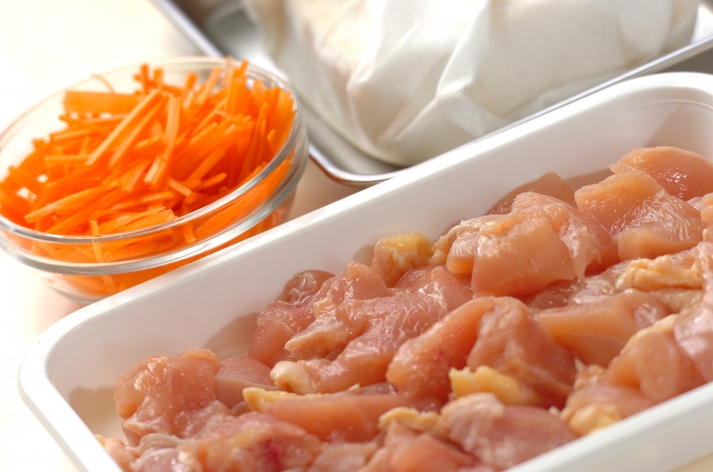 炒り鶏豆腐の作り方の手順1