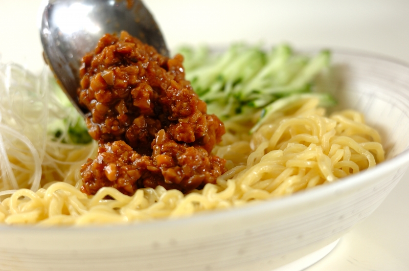 ジャージャー麺の作り方3