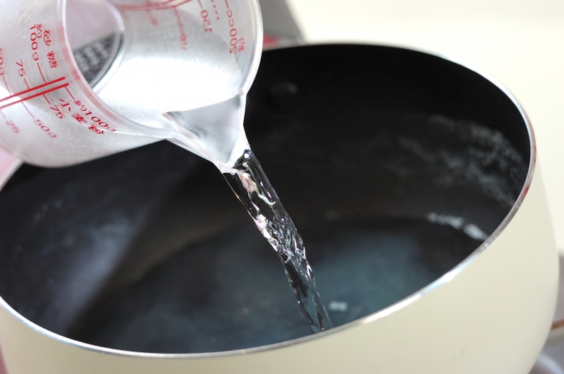 ハマグリの酒蒸しスープの作り方の手順3