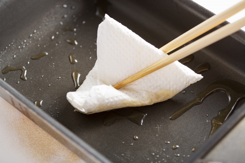 くるくる海苔卵焼きの作り方の手順2