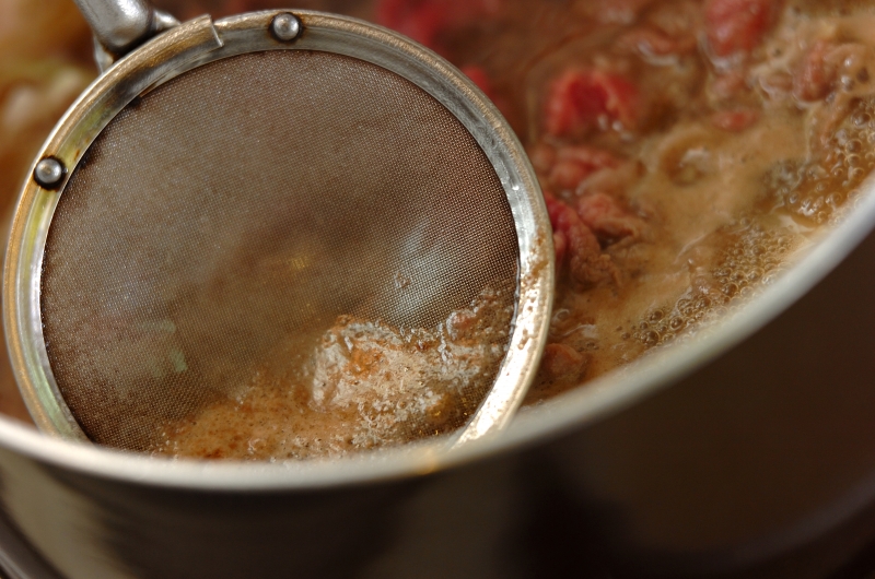 おろし牛丼の作り方の手順3