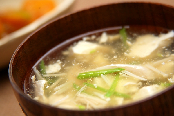 豆腐のとろりスープ