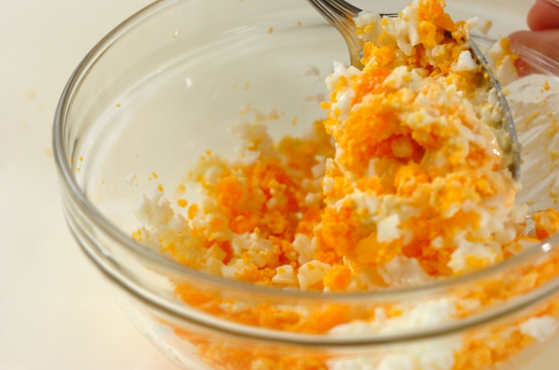 和スパイス香る卵サンドの作り方1