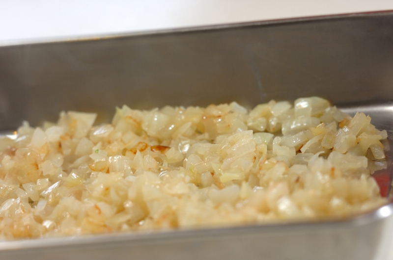 豆腐入りハンバーグの作り方の手順2