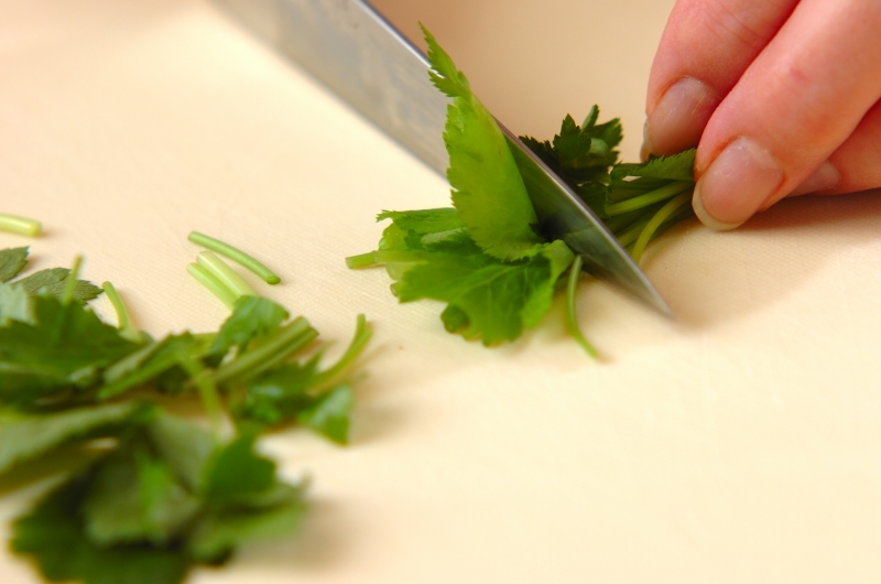 釜揚げシラスのだし茶漬けの作り方1