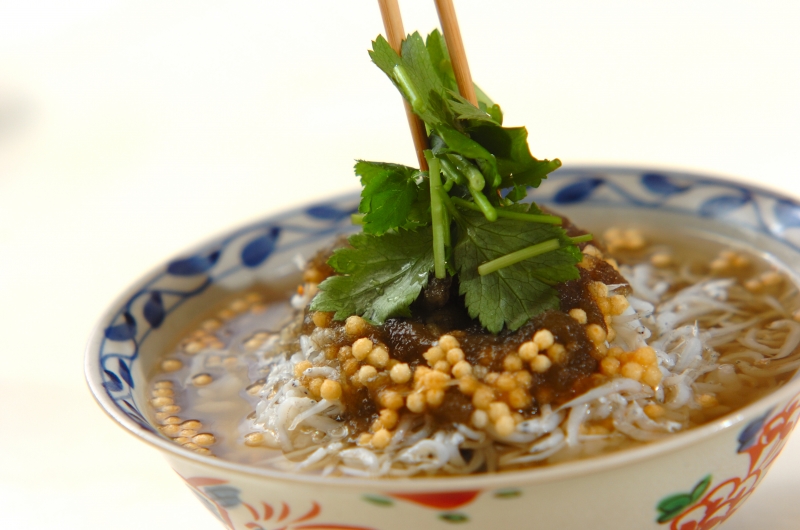 釜揚げシラスのだし茶漬けの作り方3