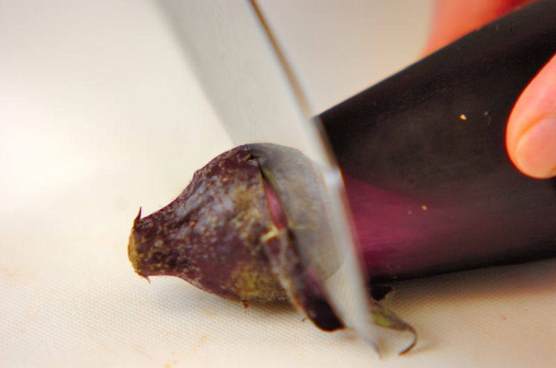 ナスと枝豆の中華風サラダの作り方の手順1
