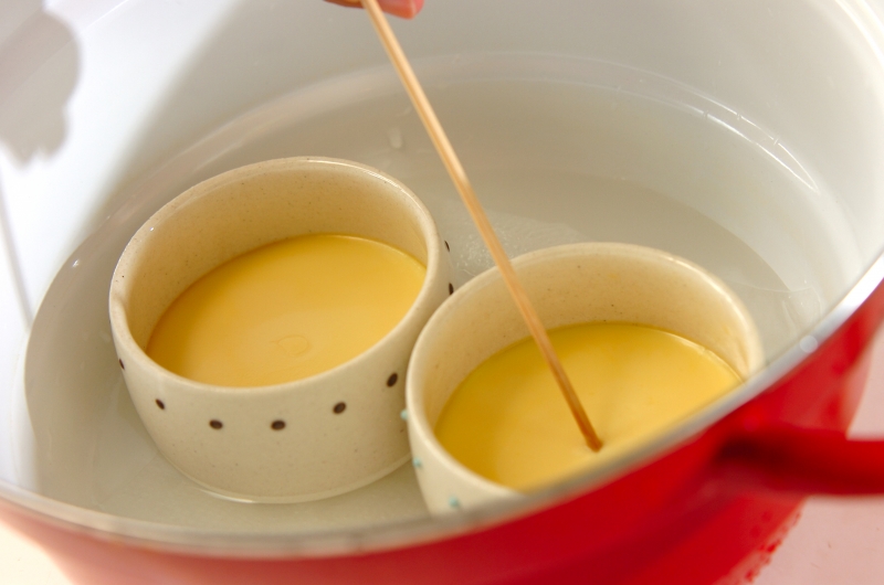 黒蜜の豆乳プリンの作り方の手順3