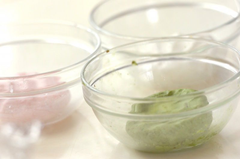 お花見団子の作り方2