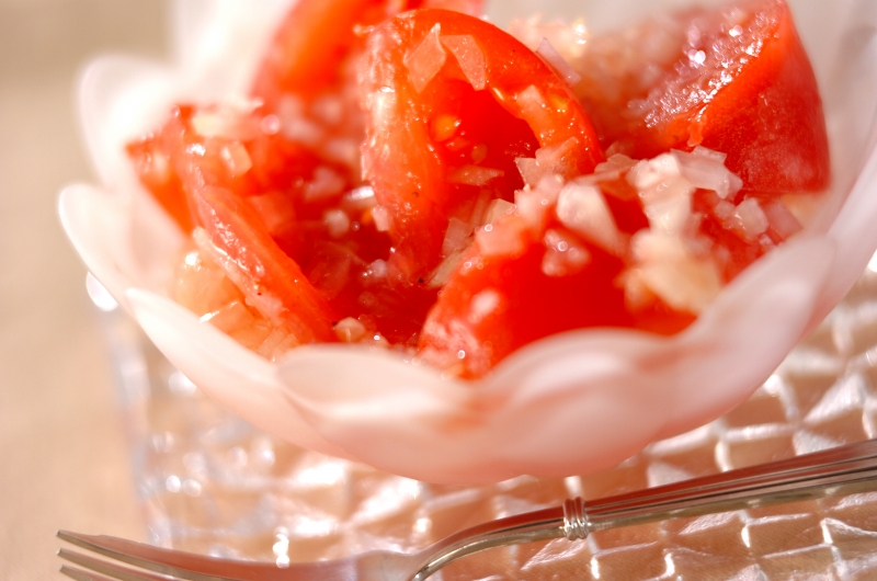トマトのマリネ 副菜 のレシピ 作り方 E レシピ 料理のプロが作る簡単レシピ