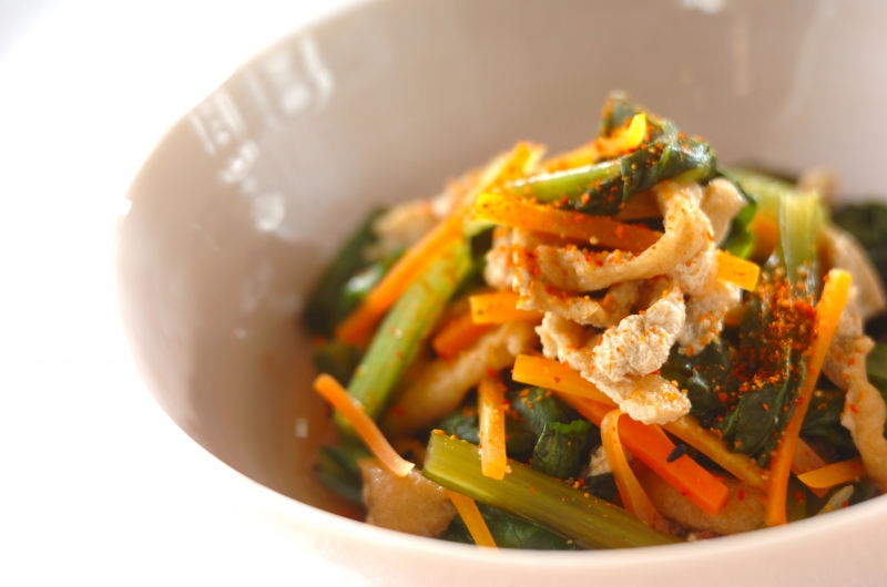 小松菜の煮びたし 副菜 レシピ 作り方 E レシピ 料理のプロが作る簡単レシピ