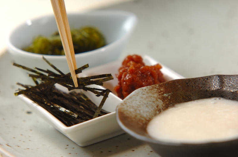 いろいろ薬味そばの作り方1