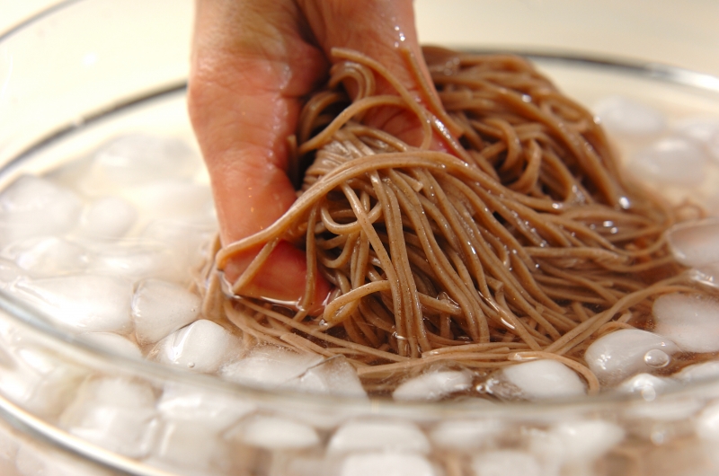 いろいろ薬味そばの作り方2