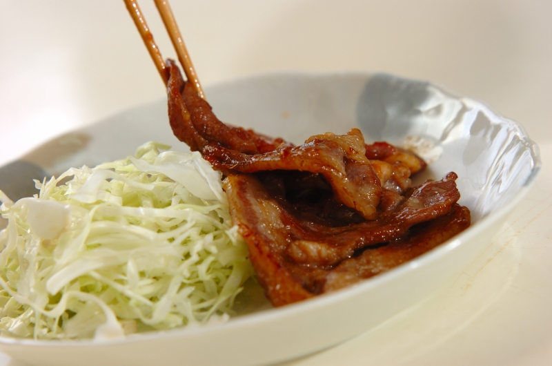 しっかり味の豚のショウガ焼きの作り方の手順6