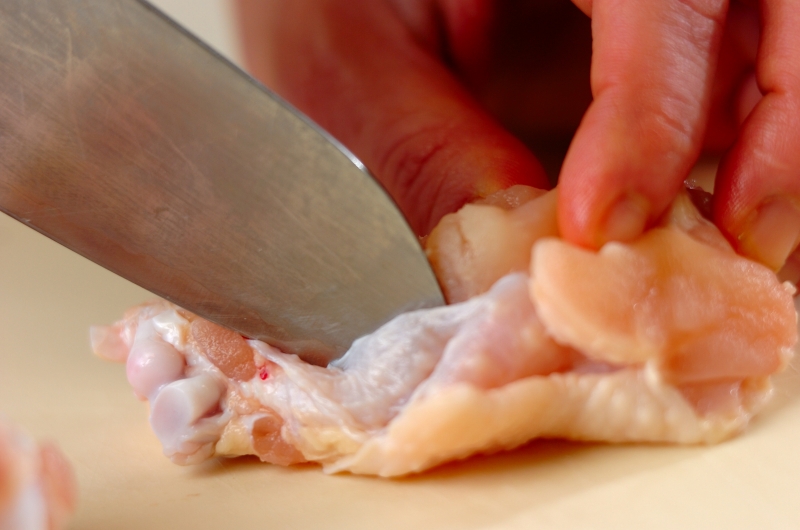 サムゲタン風鶏手羽元煮込みの作り方の手順1