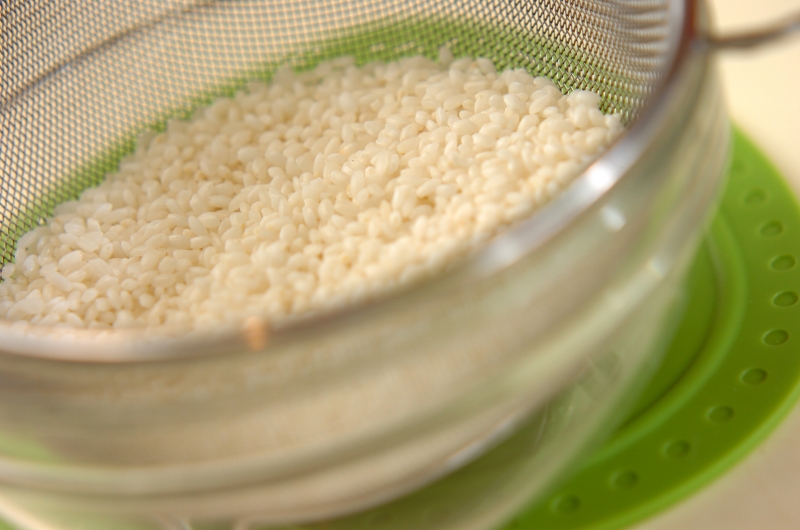 麦入りジャコご飯の作り方の手順1