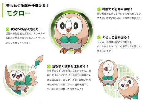 ニュース 新 ポケモン モクローの進化予想やコラ 南ことりとのコラボが人気 エキサイトニュース 1 3 フレンズちゃんねる