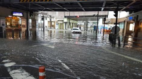 まとめよう 画像 千葉駅と蘇我駅 豪雨で冠水 16年9月13日 フレンズちゃんねる