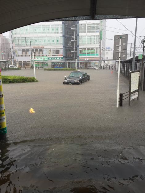 まとめよう 画像 千葉駅と蘇我駅 豪雨で冠水 16年9月13日 フレンズちゃんねる