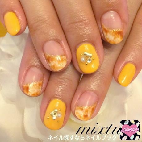 まとめ 先取りネイル 16春まで使えるトレンドカラーネイルデザインまとめ フレンズちゃんねる