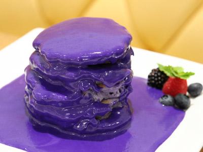 まとめよう 紫色のパンケーキが東京でも ワイズカフェが三軒茶屋に上陸 場所は ウベパンケーキ フレンズちゃんねる
